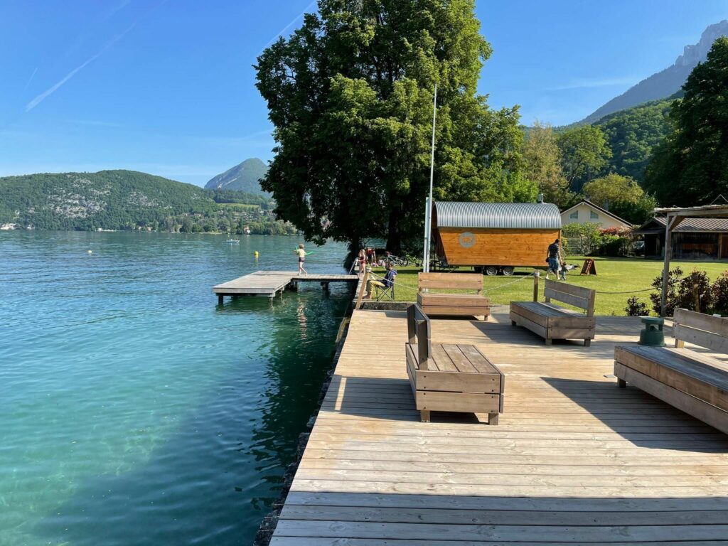 Paddle yoga angon lac annecy