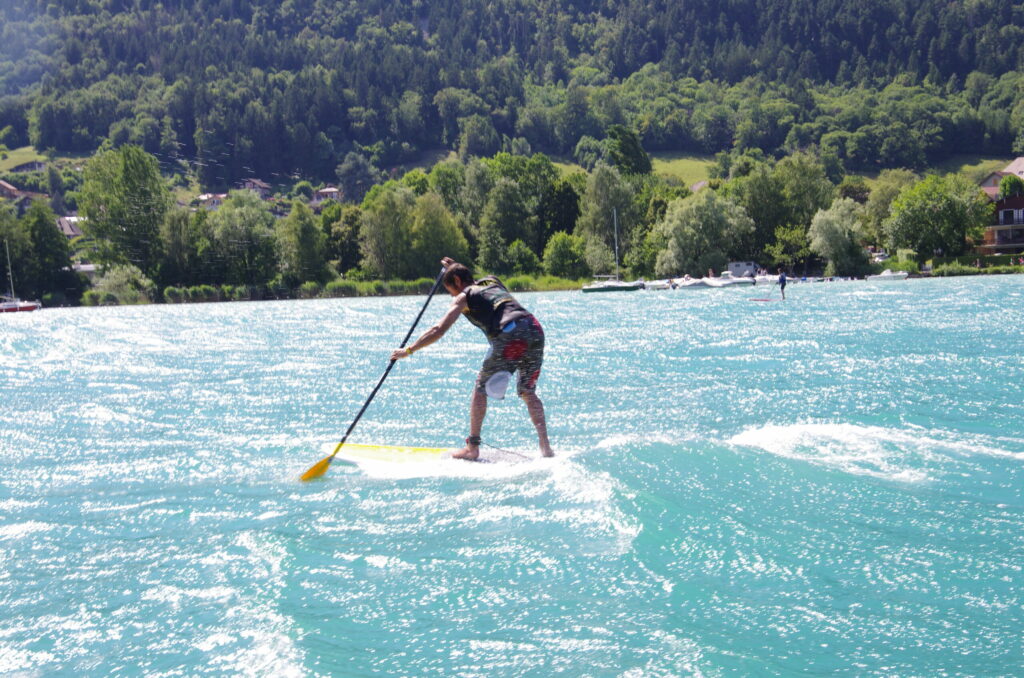 downwind lac d'annecy NCY SUP