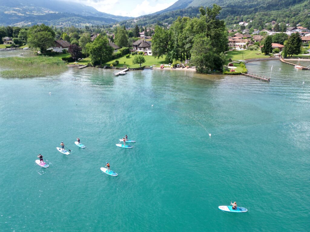 Paddle NCY SUP lac d'Annecy